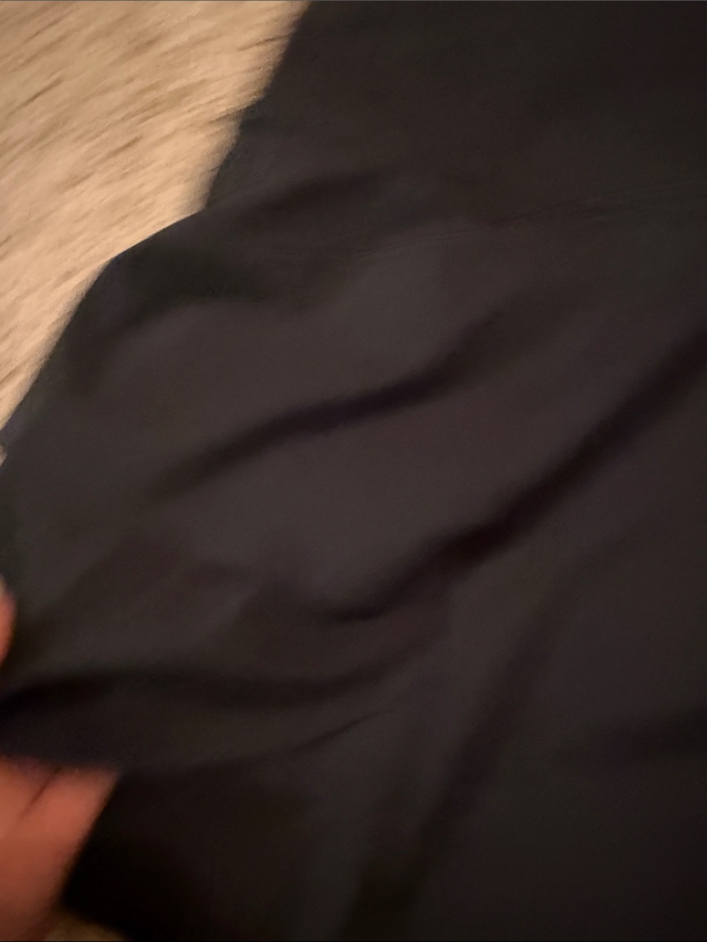Athleta Black Athletic Skort with Subtle Ruching - Picture 2 of 7